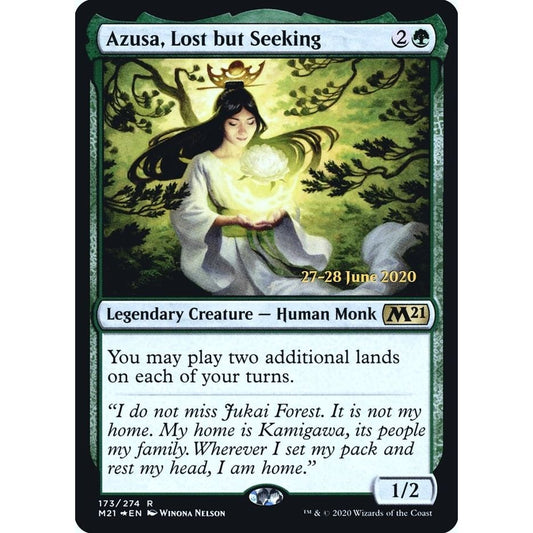 Image for Azusa, Lost but Seeking (173) (PRE) - Magic: The Gathering