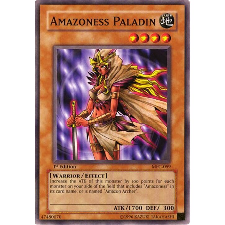 Image for Amazoness Paladin (MFC-059) (MFC) - YuGiOh
