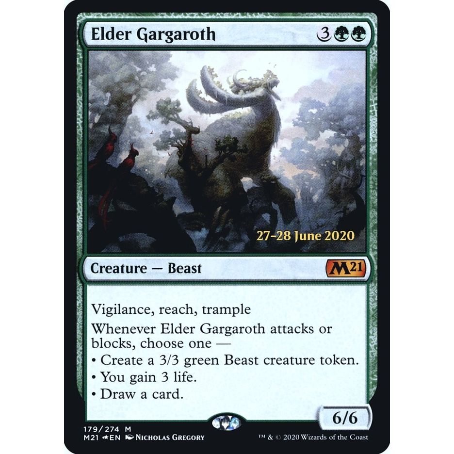 Image for Elder Gargaroth (179) (PRE) - Magic: The Gathering