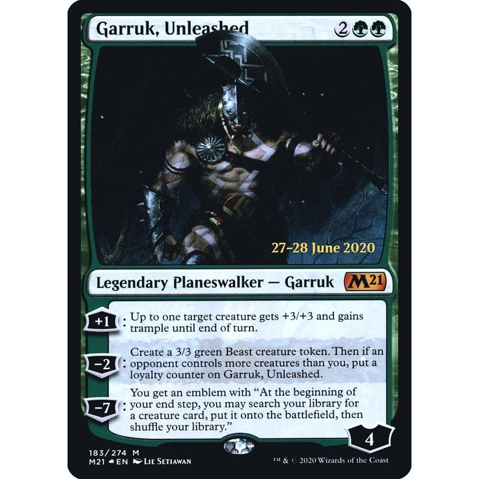 Image for Garruk, Unleashed (183) (PRE) - Magic: The Gathering