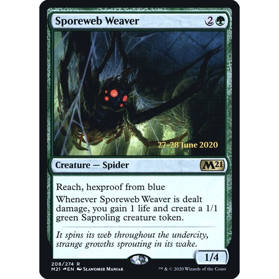 Image for Sporeweb Weaver (208) (PRE) - Magic: The Gathering
