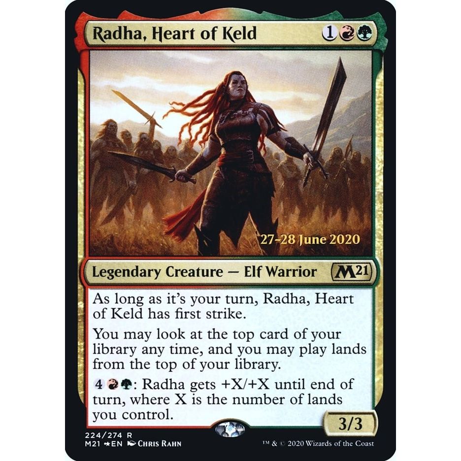Image for Radha, Heart of Keld (224) (PRE) - Magic: The Gathering