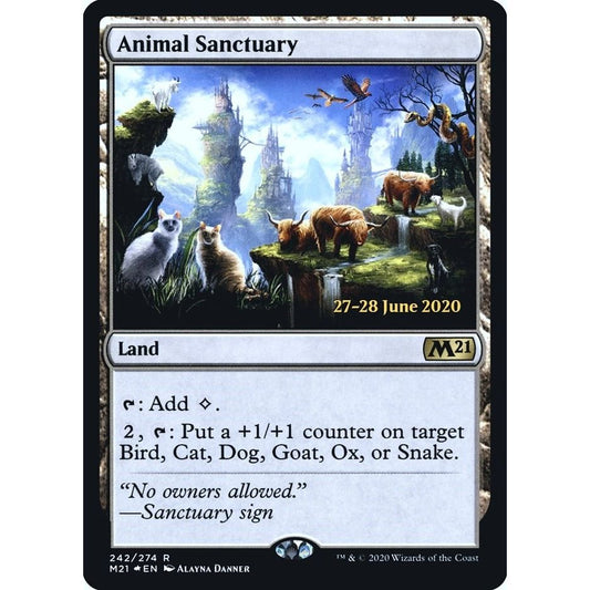 Image for Animal Sanctuary (242) (PRE) - Magic: The Gathering