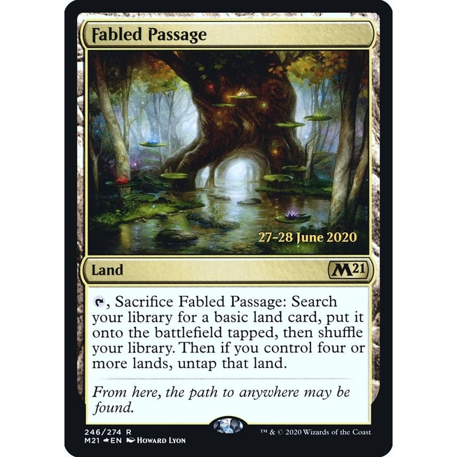 Image for Fabled Passage (M21) (246) (PRE) - Magic: The Gathering