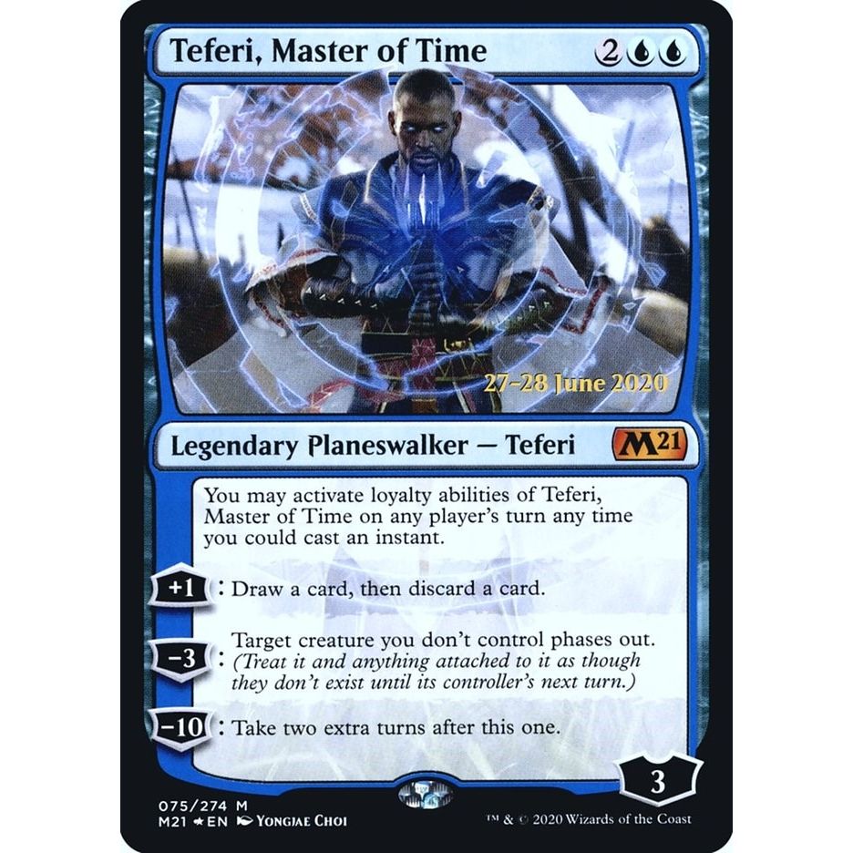 Image for Teferi, Master of Time (75) (PRE) - Magic: The Gathering