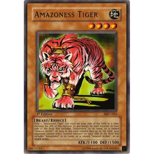 Image for Amazoness Tiger (MFC-063) (MFC) - YuGiOh
