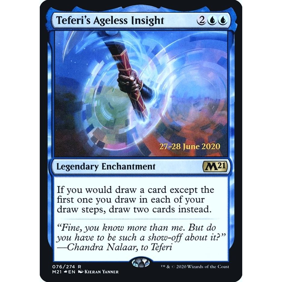 Image for Teferi's Ageless Insight (76) (PRE) - Magic: The Gathering