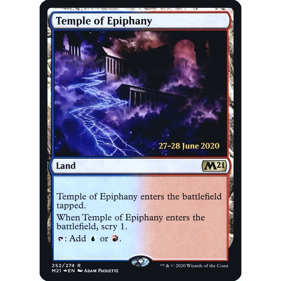 Image for Temple of Epiphany (M21) (252) (PRE) - Magic: The Gathering