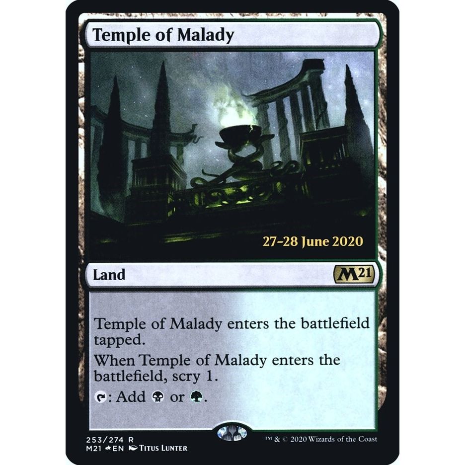 Image for Temple of Malady (M21) (253) (PRE) - Magic: The Gathering