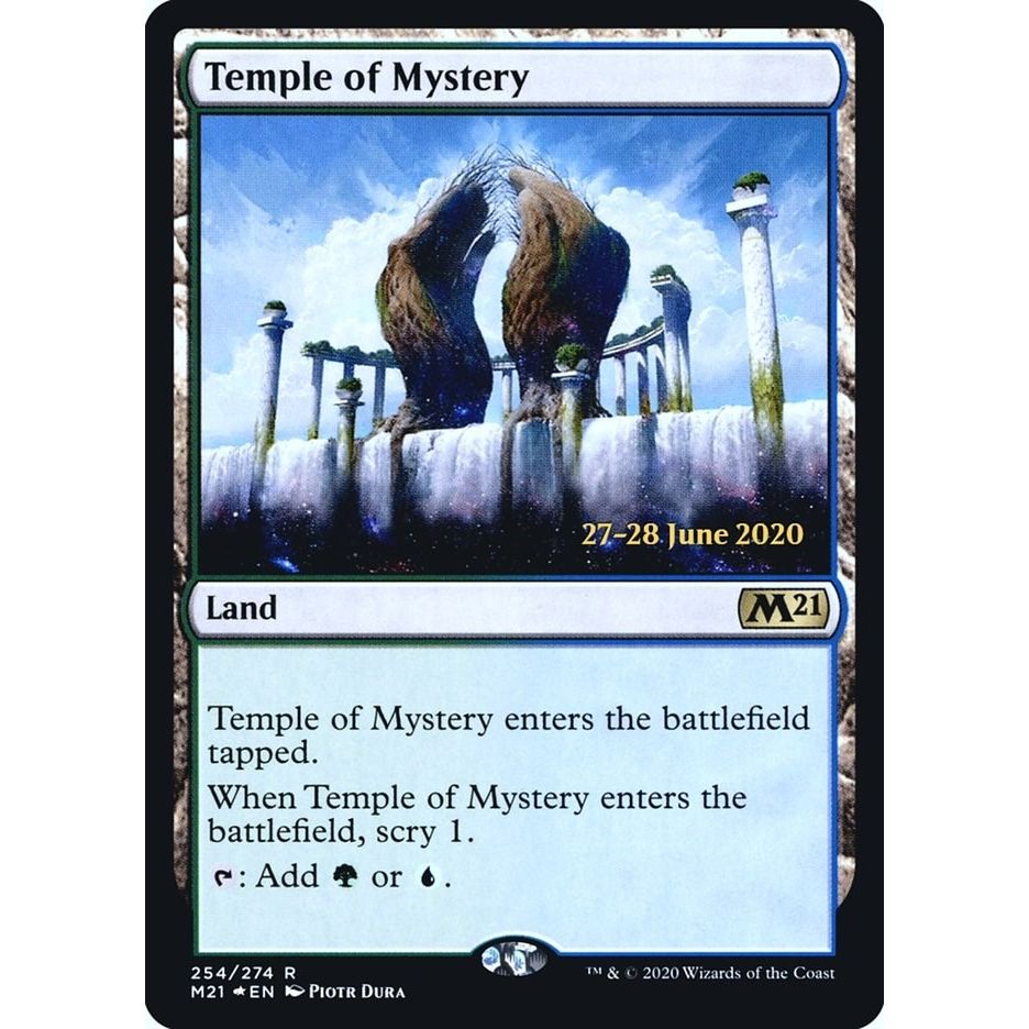 Image for Temple of Mystery (M21) (254) (PRE) - Magic: The Gathering