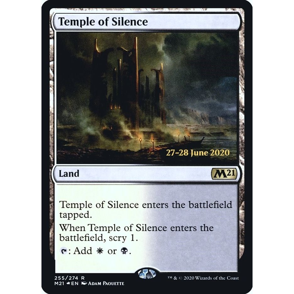 Image for Temple of Silence (M21) (255) (PRE) - Magic: The Gathering