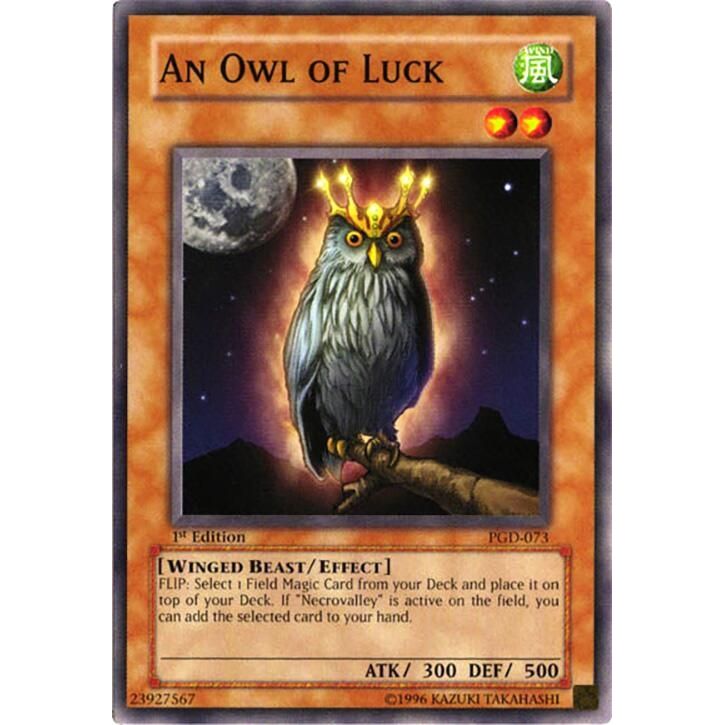 Image for An Owl of Luck (PGD-073) (PGD) - YuGiOh