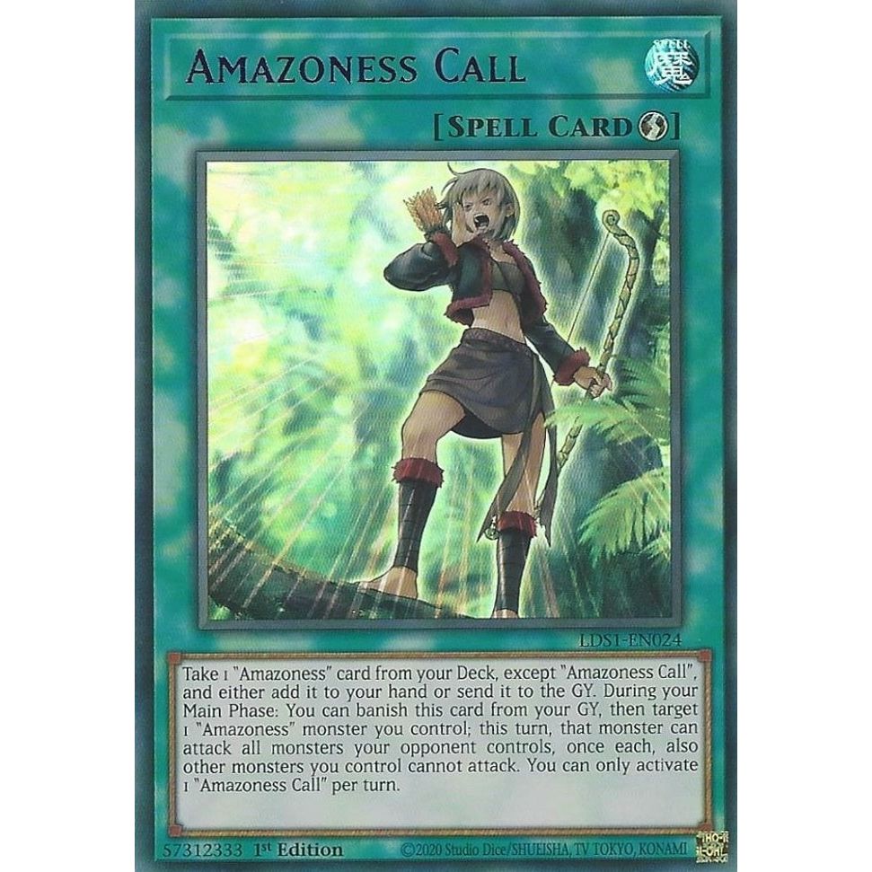Image for Amazoness Call (Purple) (LDS1-EN024) (LDS1) - YuGiOh