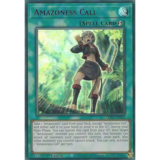 Image for Amazoness Call (Purple) (LDS1-EN024) (LDS1) - YuGiOh