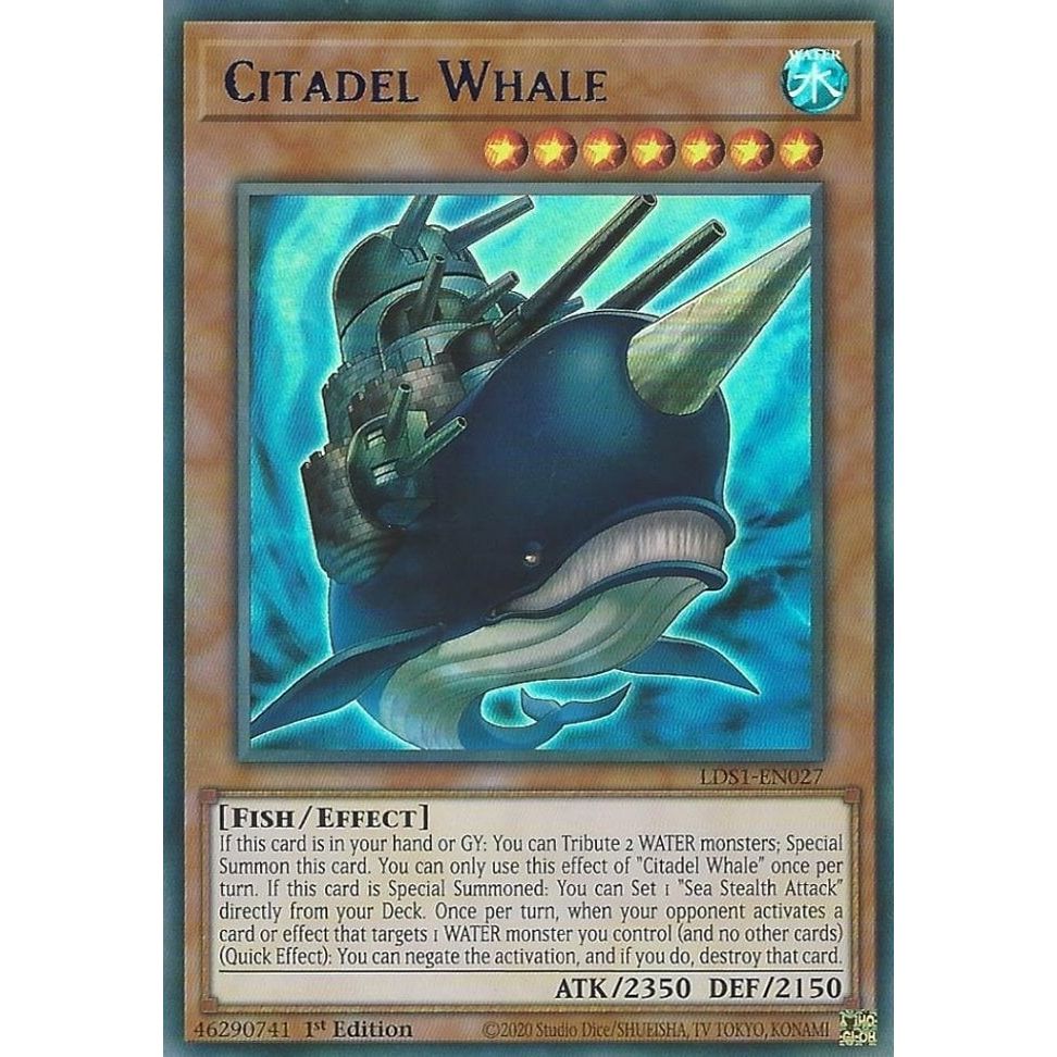 Image for Citadel Whale (Blue) (LDS1-EN027) (LDS1) - YuGiOh