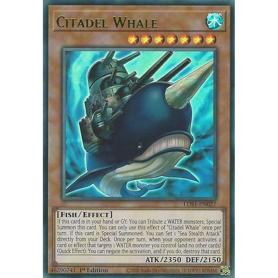 Image for Citadel Whale (Green) (LDS1-EN027) (LDS1) - YuGiOh