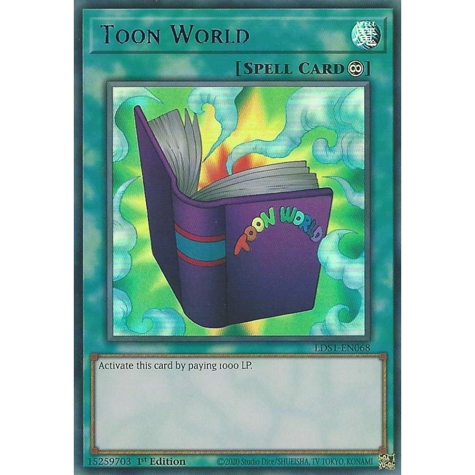 Image for Toon World (Blue) (LDS1-EN068) (LDS1) - YuGiOh