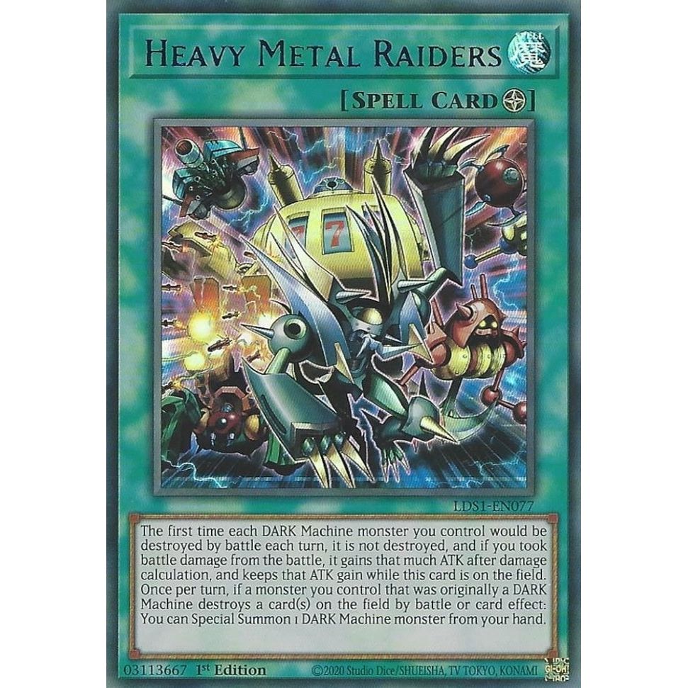 Image for Heavy Metal Raiders (Blue) (LDS1-EN077) (LDS1) - YuGiOh