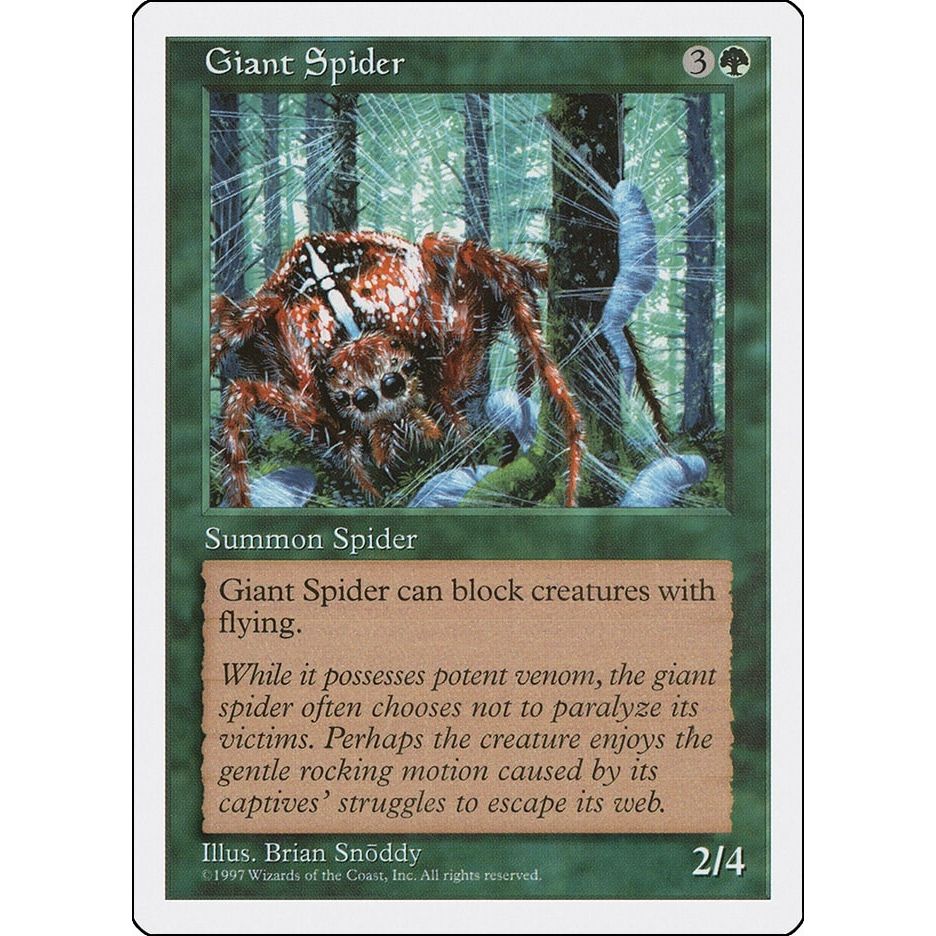 Image for Giant Spider (5ED) - Magic: The Gathering