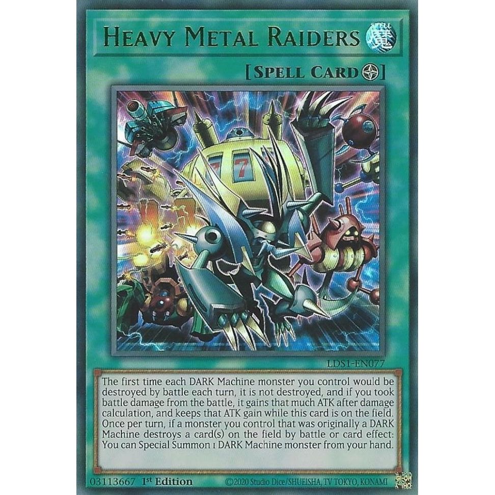 Image for Heavy Metal Raiders (Green) (LDS1-EN077) (LDS1) - YuGiOh