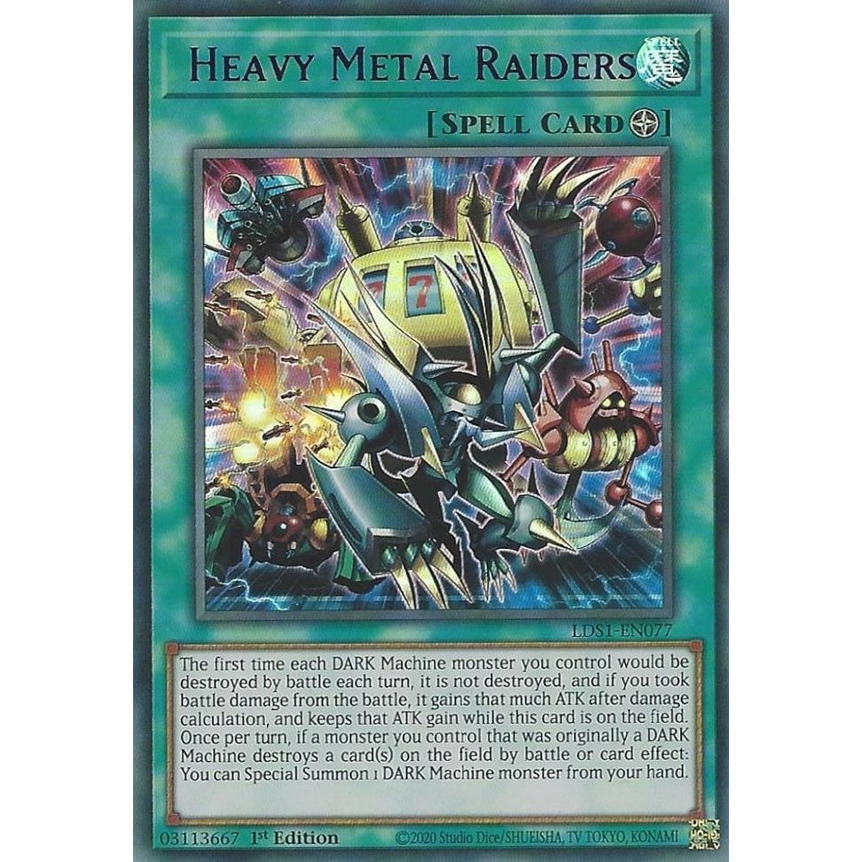 Image for Heavy Metal Raiders (Purple) (LDS1-EN077) (LDS1) - YuGiOh