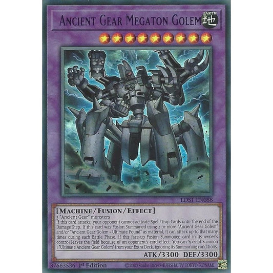 Image for Ancient Gear Megaton Golem (Purple) (LDS1-EN088) (LDS1) - YuGiOh