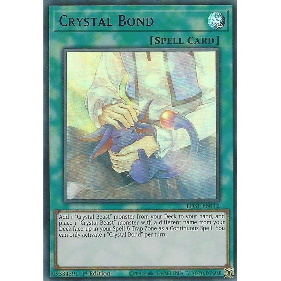 Image for Crystal Bond (Purple) (LDS1-EN112) (LDS1) - YuGiOh