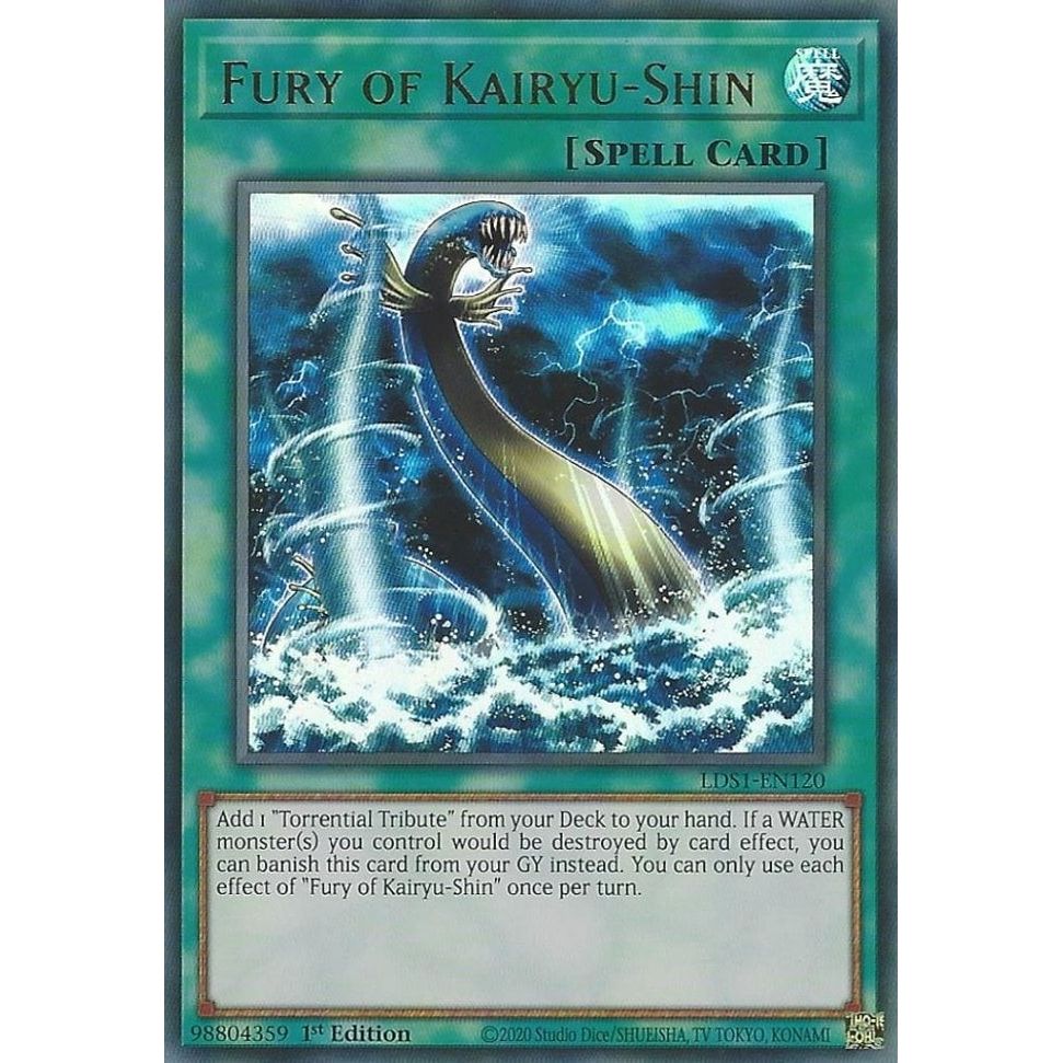 Image for Fury of Kairyu-Shin (LDS1-EN120) (LDS1) - YuGiOh