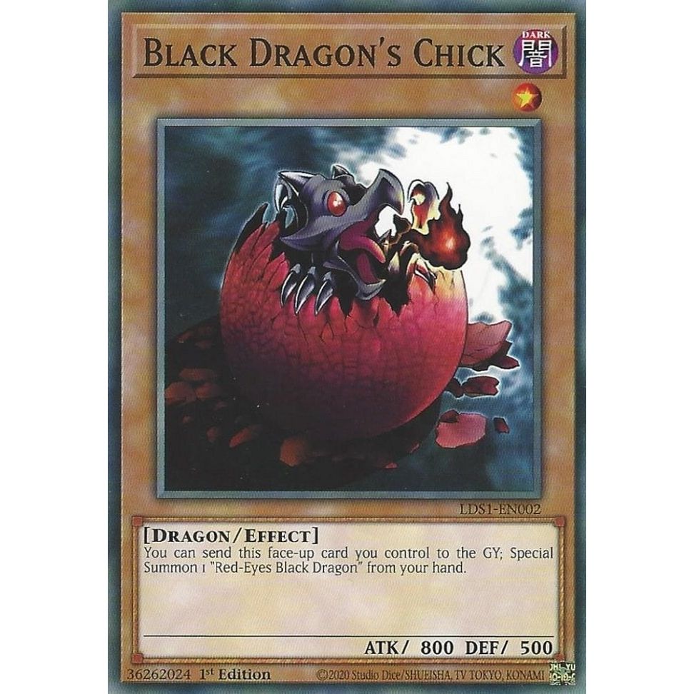 Image for Black Dragon's Chick (LDS1-EN002) (LDS1) - YuGiOh