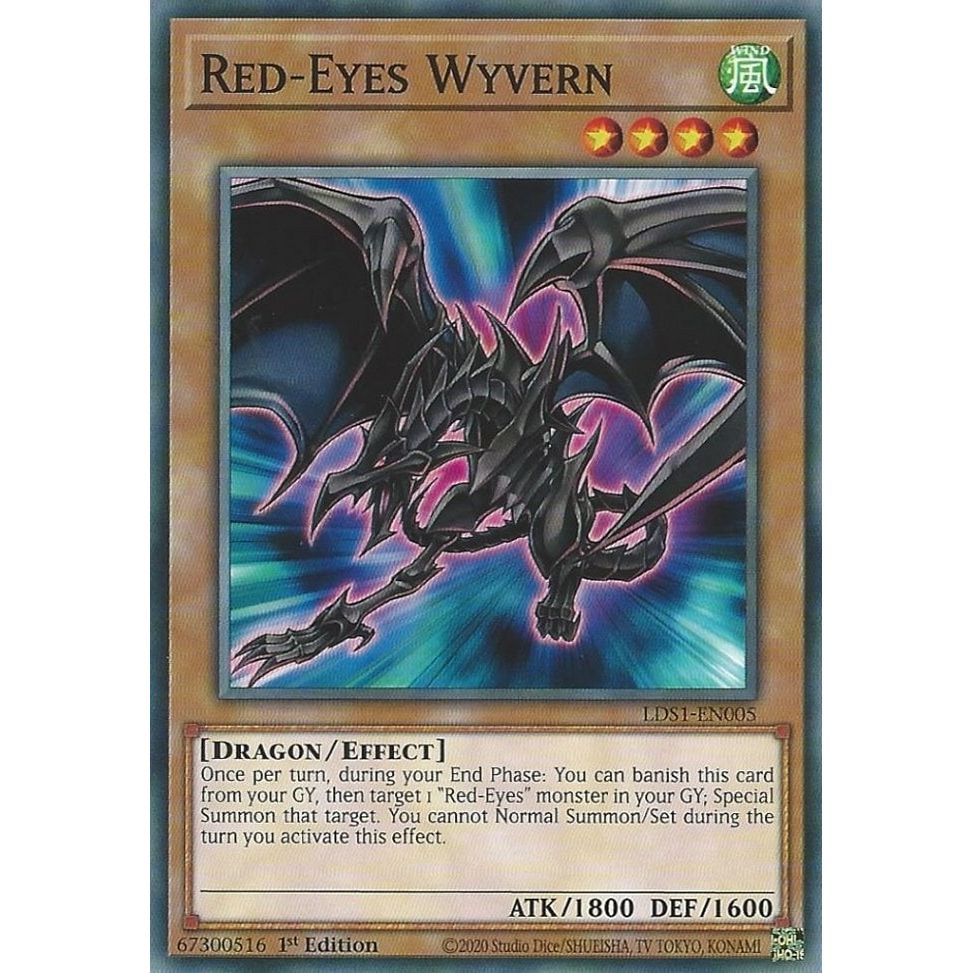 Image for Red-Eyes Wyvern (LDS1-EN005) (LDS1) - YuGiOh