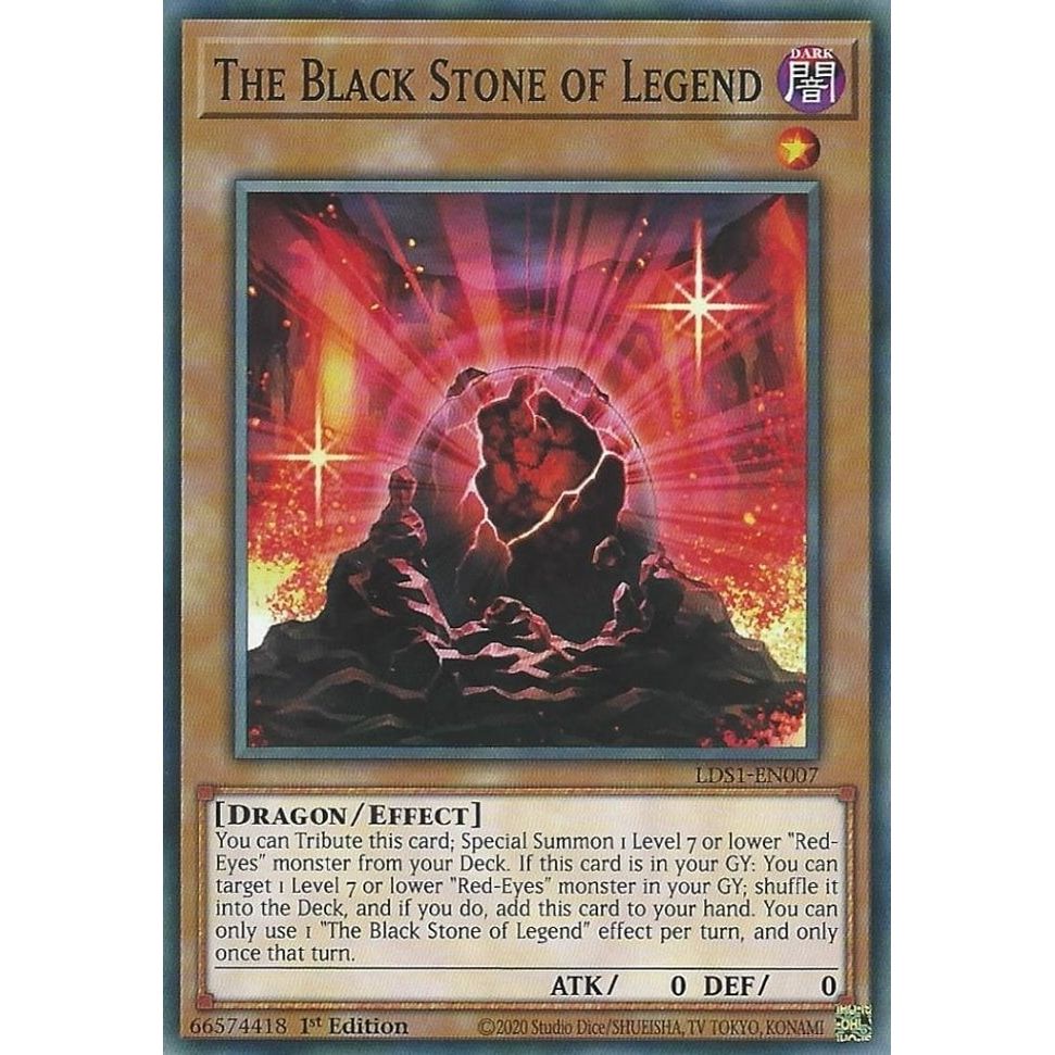 Image for The Black Stone of Legend (LDS1-EN007) (LDS1) - YuGiOh