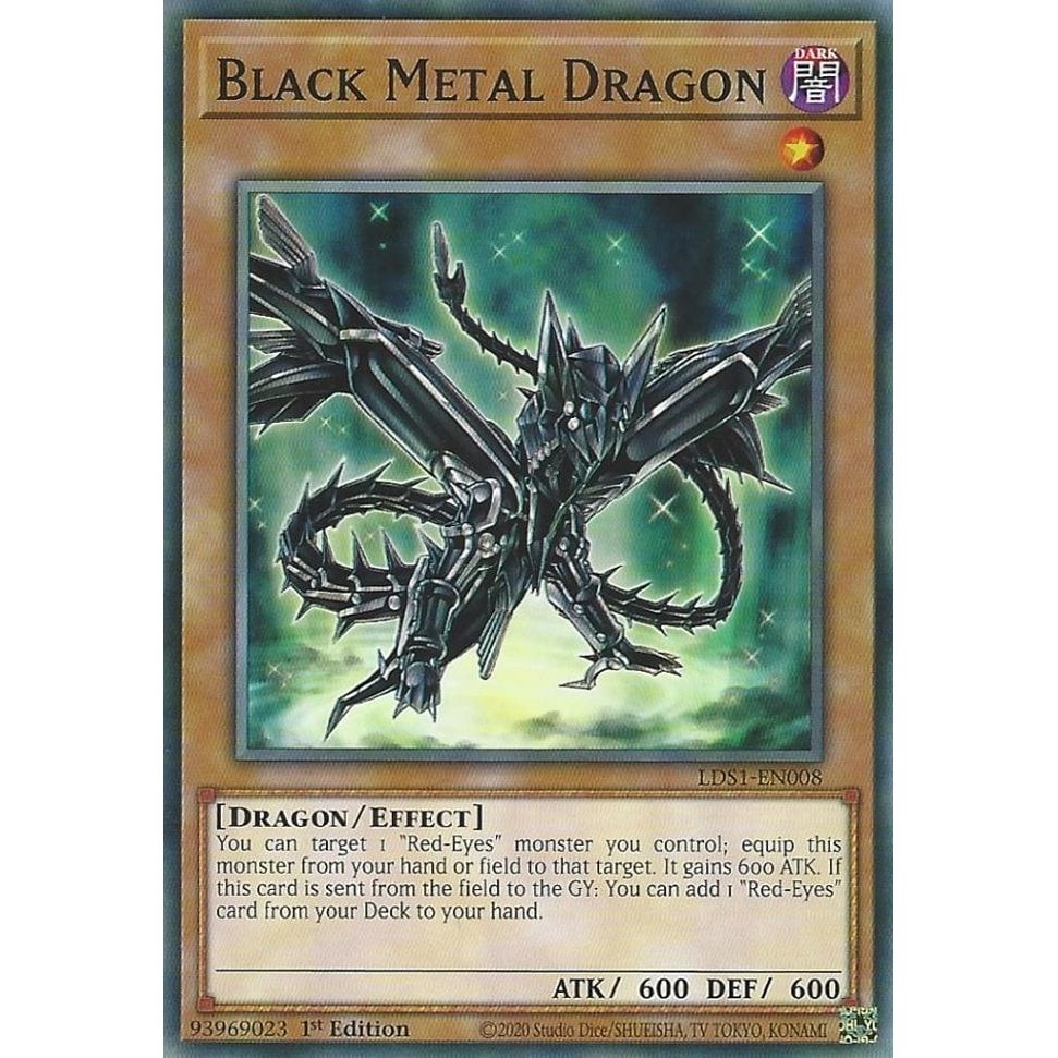 Image for Black Metal Dragon (LDS1-EN008) (LDS1) - YuGiOh