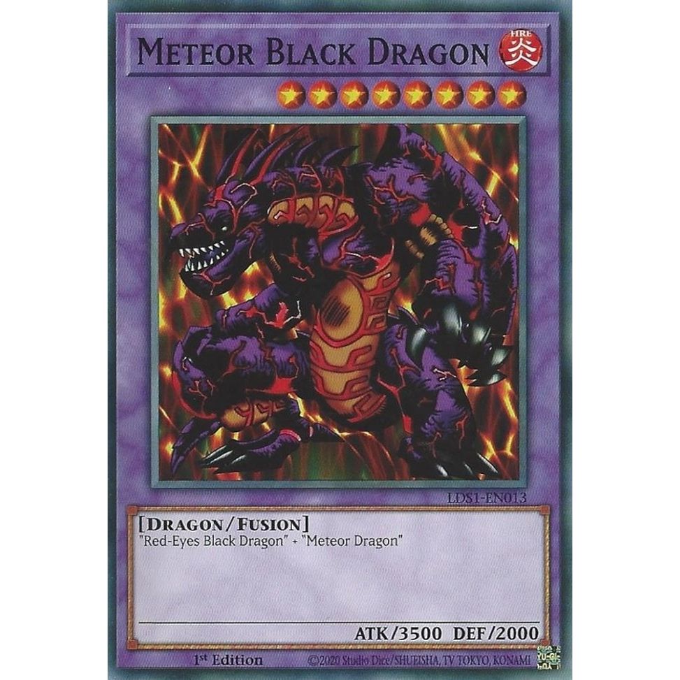 Image for Meteor Black Dragon (LDS1-EN013) (LDS1) - YuGiOh