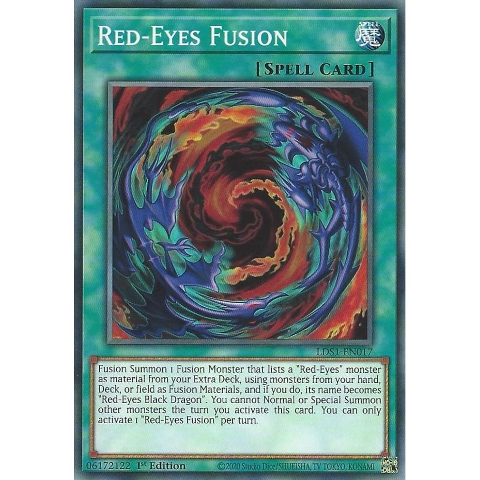 Image for Red-Eyes Fusion (LDS1-EN017) (LDS1) - YuGiOh