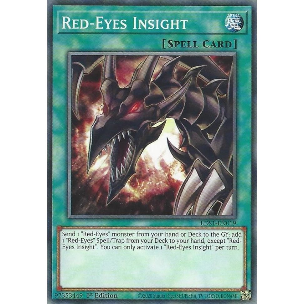 Image for Red-Eyes Insight (LDS1-EN019) (LDS1) - YuGiOh