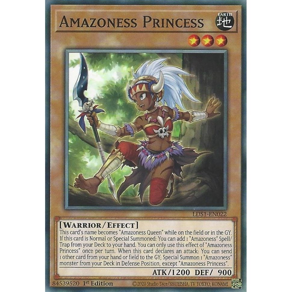 Image for Amazoness Princess (LDS1-EN022) (LDS1) - YuGiOh