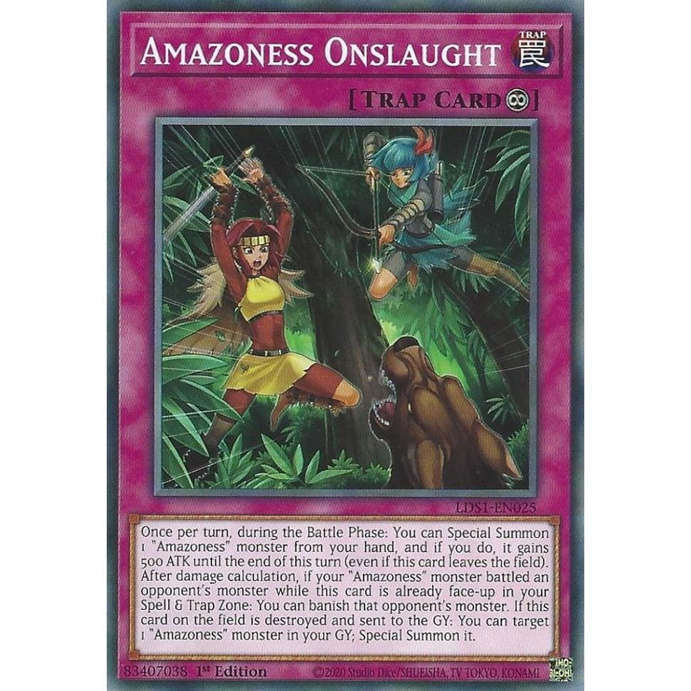 Image for Amazoness Onslaught (LDS1-EN025) (LDS1) - YuGiOh