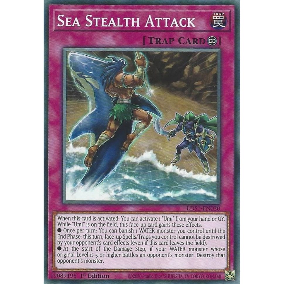 Image for Sea Stealth Attack (LDS1-EN030) (LDS1) - YuGiOh
