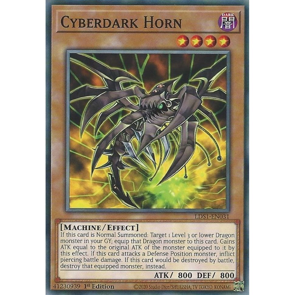 Image for Cyberdark Horn (LDS1-EN031) (LDS1) - YuGiOh