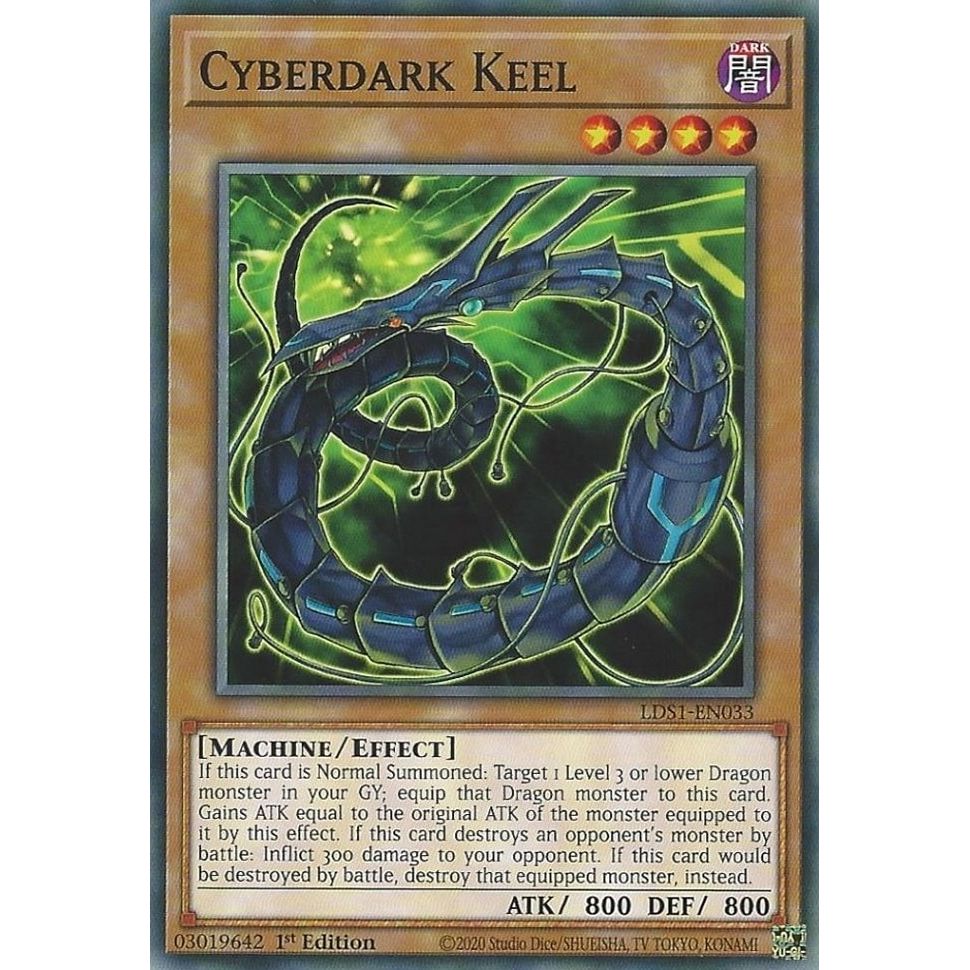 Image for Cyberdark Keel (LDS1-EN033) (LDS1) - YuGiOh