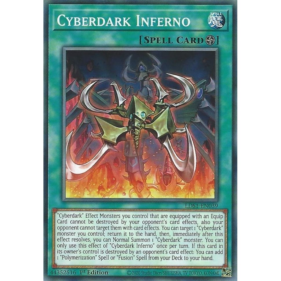 Image for Cyberdark Inferno (LDS1-EN039) (LDS1) - YuGiOh