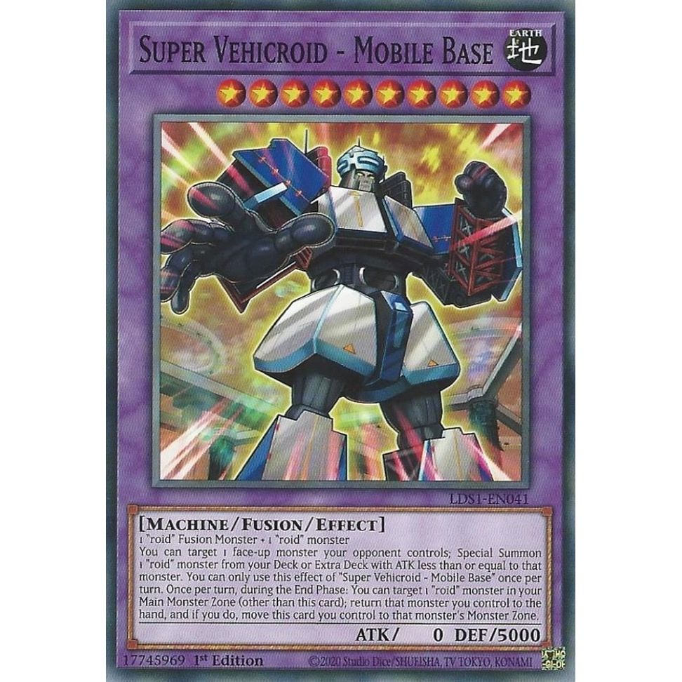 Image for Super Vehicroid - Mobile Base (LDS1-EN041) (LDS1) - YuGiOh