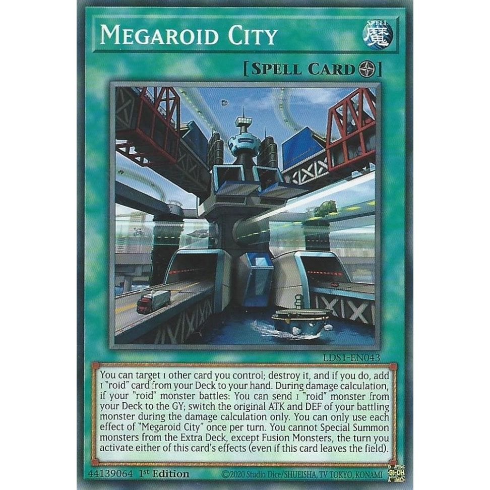 Image for Megaroid City (LDS1-EN043) (LDS1) - YuGiOh