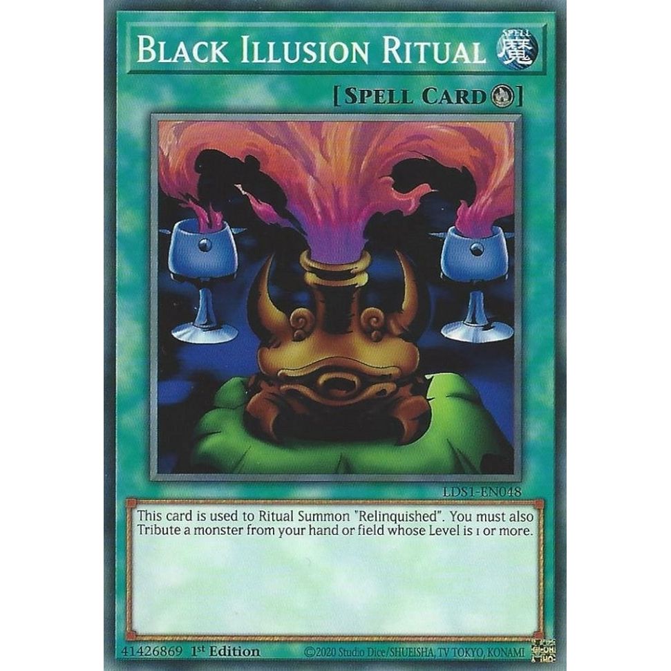 Image for Black Illusion Ritual (LDS1-EN048) (LDS1) - YuGiOh
