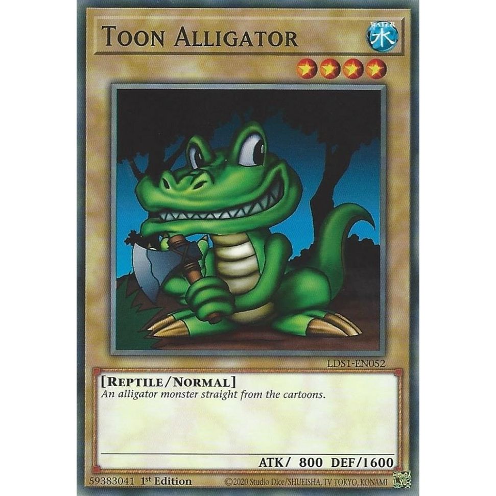 Image for Toon Alligator (LDS1-EN052) (LDS1) - YuGiOh