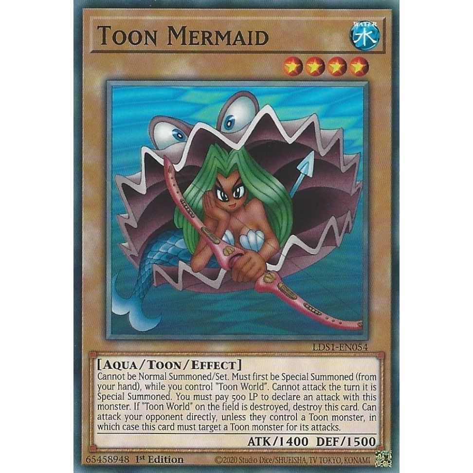 Image for Toon Mermaid (LDS1-EN054) (LDS1) - YuGiOh
