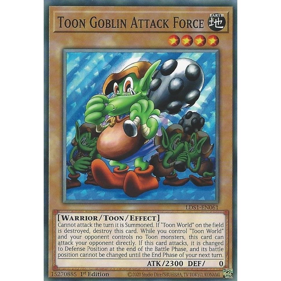 Image for Toon Goblin Attack Force (LDS1-EN061) (LDS1) - YuGiOh