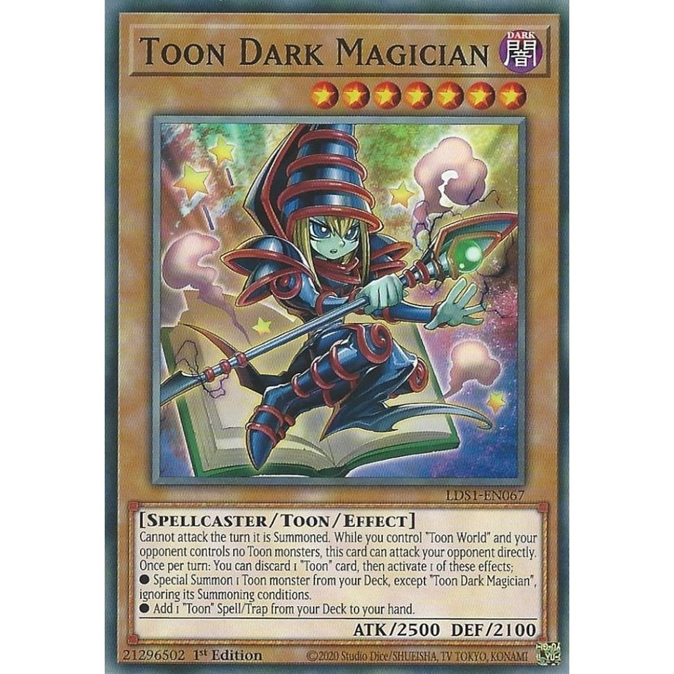 Image for Toon Dark Magician (LDS1-EN067) (LDS1) - YuGiOh