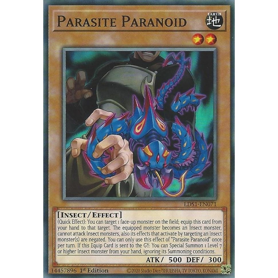 Image for Parasite Paranoid (LDS1-EN071) (LDS1) - YuGiOh
