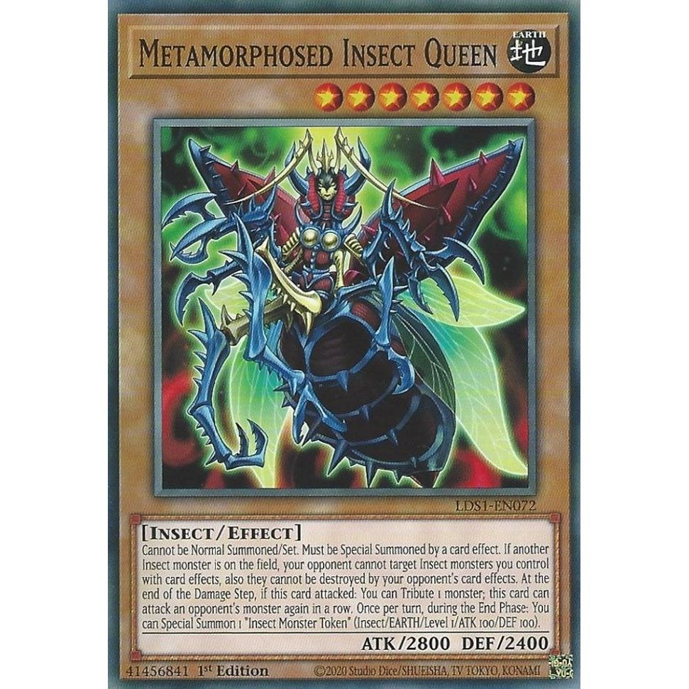 Image for Metamorphosed Insect Queen (LDS1-EN072) (LDS1) - YuGiOh